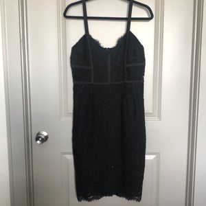 LACE LITTLE BLACK DRESS